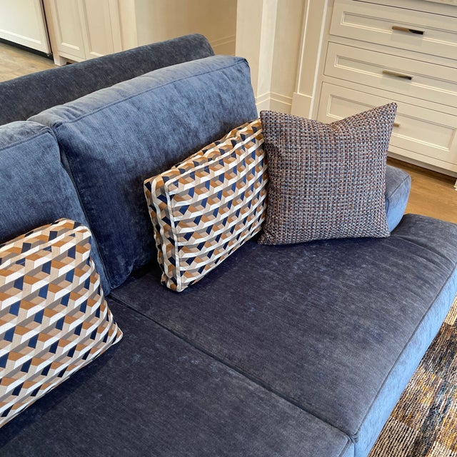 Nathan Anthony Furniture Chenille Sofa Chairish