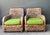 Vintage Twisted Rattan Lounge Chairs After Ralph Lauren - A Pair For Sale - Image 12 of 18