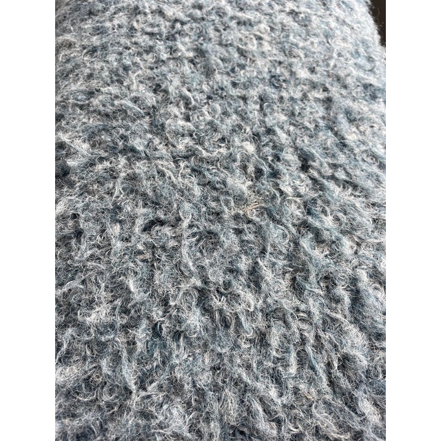 Cornflower Blue Rene Cazares Blue Club Chairs For Sale - Image 8 of 15