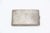 Rectangular Cigarette Case in Matte Silver For Sale - Image 4 of 4