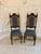 Victorian Carved Oak Side or Hall Chairs, 1860s, Set of 2 For Sale - Image 3 of 17