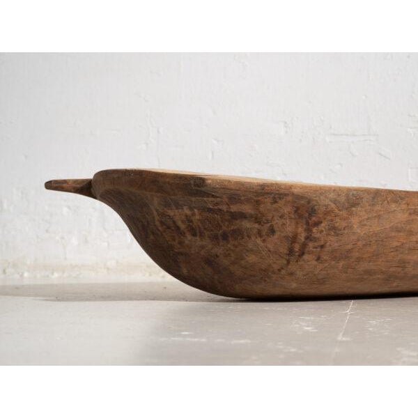 Antique Primitive Wooden Bowl For Sale - Image 6 of 11