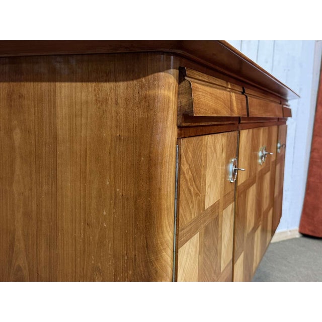 Art Deco Sideboard in Cherry Wood from Jorj Rual, 1935 For Sale - Image 15 of 18