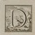Letter of the Alphabet D, from the series "Antiquities of Herculaneum", is an etching on paper realized by Luigi...