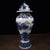1990s Chinoiserie Blue and White Landscape Porcelain Lidded Ginger Jar For Sale - Image 5 of 9