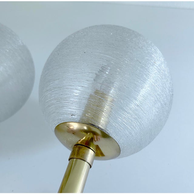 Vintage Brutalist Glass Sconces from Doria Leuchten, Germany, Set of 2 For Sale - Image 13 of 17