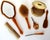 Art Deco (7) Piece Celluloid Vanity "Necessaire" Grooming Set. C. 1930 For Sale - Image 16 of 17