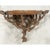 Vintage French Carved Cerused Floral Wall Bracket For Sale - Image 9 of 10