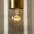 Gold Large Brass and Glass Pendant from Glashütte Limburg, 1970s For Sale - Image 8 of 18