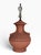 Late 20th Century South American Style Terra Cotta Table Lamps - Pair For Sale - Image 11 of 18