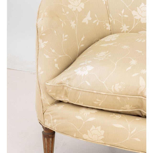 Modern Brunschwig & Fils Upholstered Lounge Chair For Sale - Image 3 of 8