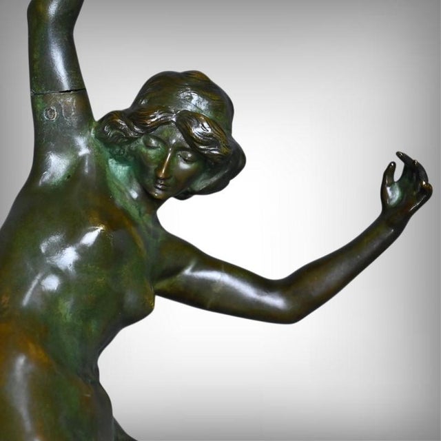 C. Binder, The Dancer with the Tambourine, Early 20th Century, Bronze For Sale - Image 3 of 18