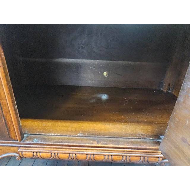 Vintage Tomlinson Jacobean Revival Oak Server / Sideboard For Sale - Image 12 of 15