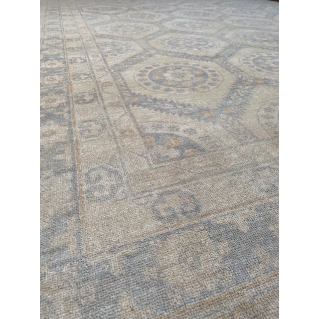 Boho Chic Bellwether Rugs Vintage Khotan Rug For Sale - Image 3 of 5