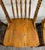 Antique Oak Pressed Back Barley Twist Dining Chairs - Full Set of 4 For Sale - Image 4 of 10