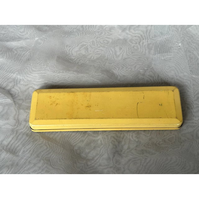 Vintage Pencil Tin Box For Sale - Image 11 of 12