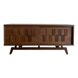 Made to Order Santos Credenza -Sculptural Base Version 3 For Sale