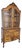 Vintage Burl Wood, French Provincial Display Cabinet, Louis XV Style ,1930s For Sale