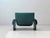 Teal DS-2011 Leather Armchair in Petrol Green from de Sede, Switzerland, 1980s For Sale - Image 8 of 17