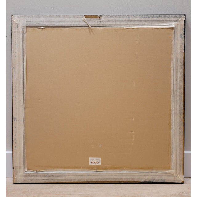 Jorge Vidal, Grupo Simanca Composition, 20th Century, Mixed Media, Framed For Sale - Image 13 of 15