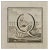 Luigi Vanvitelli, Letter of the Alphabet Q, Etching, 18th Century For Sale