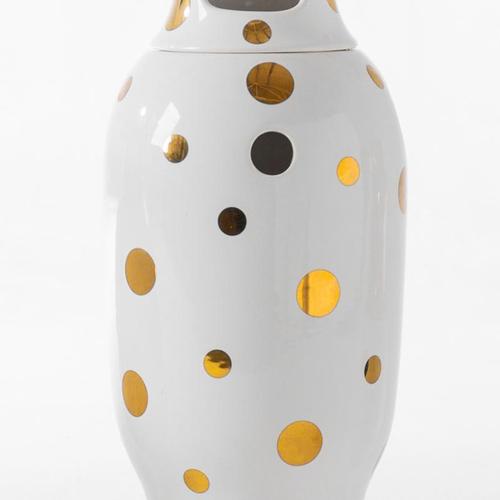 Glazed Stoneware Showtime 10 Vase by Jaime Hayon for BD, Set of 5 For Sale - Image 10 of 18