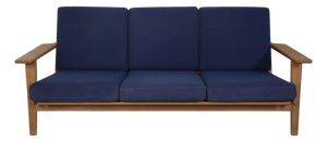 GE290 3-Seater Sofa in Oak by Hans J. Wegner, 1990s