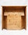 Wood Antique 19th Century Wooden Fireplace in Faux Marble For Sale - Image 7 of 8