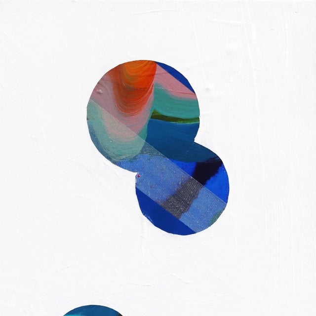 Abstract Geometric Colorful Painting "Reflections Through the Looking Glass No. 8" Original Artwork by Shiri Phillips For Sale - Image 3 of 9