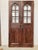 French Door Panels With Arch Top 14 Panes of Glass Set Size 87 X 46 For Sale - Image 6 of 12