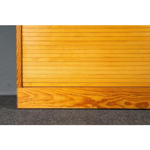 Vintage Roll-Top Filing Cabinet For Sale - Image 16 of 17