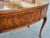 Hekman Furniture Hekman Queen Anne Revival Burl Walnut Writing Desk With Carved Shell-Accent Cabriole Legs, Late 20th Century For Sale - Image 4 of 12