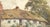 Green Country Cottage - Figure in the Door With Geese - Landscape by Joshua Fisher For Sale - Image 8 of 11