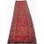 ACTUAL SIZE: 3’6″ x 18’3″ PRIMARY COLOR: Red / Navy AGE: Antique MATERIALS: Wool FOUNDATION: Cotton PRODUCTION: Handwoven,...