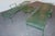 Mid 20th Century Russell Woodard Wrought Iron Chaise Loungers With Removable Service Table, Attributed For Sale - Image 9 of 14