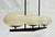 Marian Jamieson "Spyglass" Chandelier Antique Brass Shell White Glass For Sale - Image 10 of 18