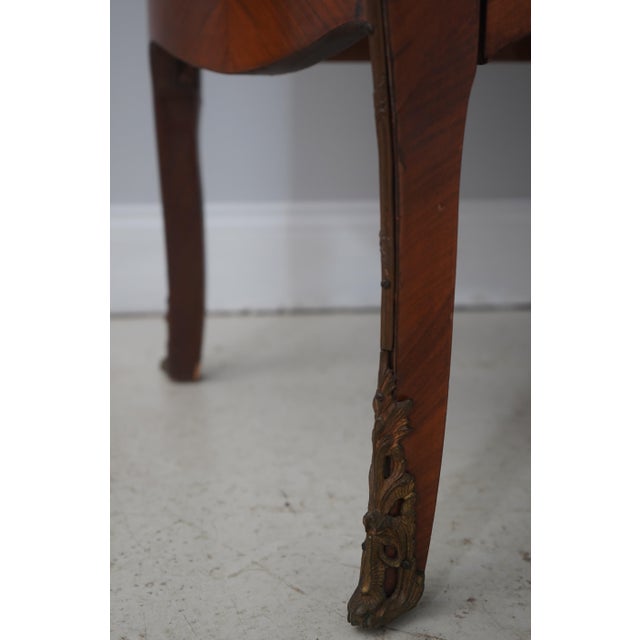 Vintage French Louis XV Vitrine Curio Display Cabinet For Sale - Image 13 of 18