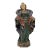18th Century French/Spanish Baroque Painted Chestnut Saint Reliquary Statue For Sale