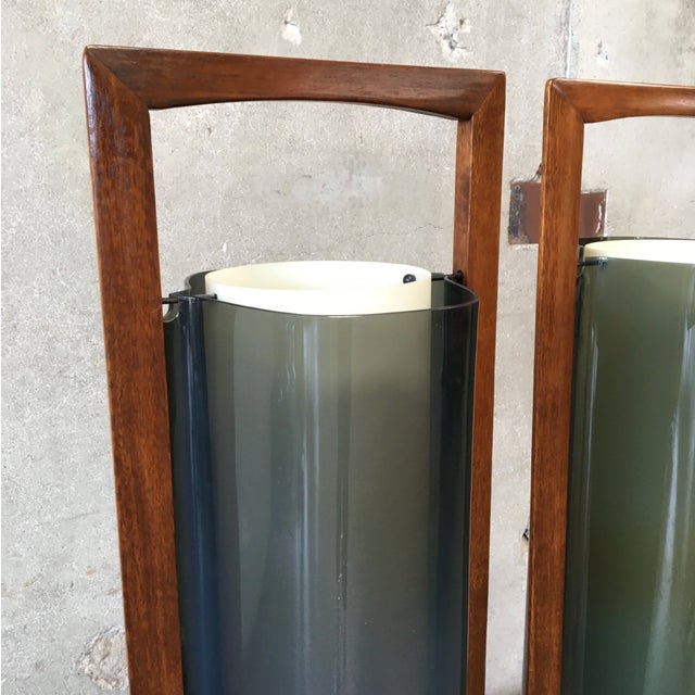 Pair of 1960s Modeline of California Mid-Century Modern Lamps, Unmarked For Sale - Image 9 of 12