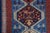 Hand Knotted Wool Geometric Diamond Medallion Tribal Animal Rug Runner 3' X 12' For Sale - Image 4 of 14