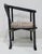 Mid-Century Modern Century Furniture Yoke Back Side Chair With Brass Mounts For Sale - Image 3 of 11