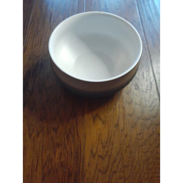 This is a GORGEOUS NEW Denby Ceramic 7" Sgraffito Glaze Bowl Made in England. Can be used as Serveware or planter Procured...