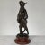 Late 19th Century 19th Century Statue of Lovers in Spelter on Faux Marble For Sale - Image 5 of 12