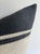 Not Yet Made - Made To Order Linen and Wool Marshall Stripe Black and Natural Pillow Cover With Insert For Sale - Image 5 of 5