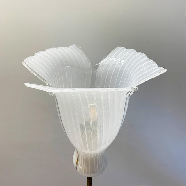 Metal Vintage Floor Lamp by Toni Zuccheri for Venini, 1960s For Sale - Image 7 of 13