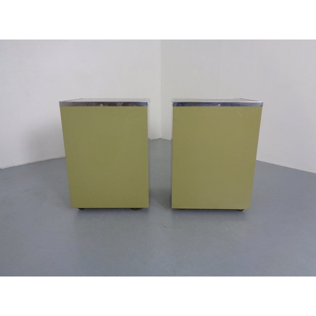Steel Mobile Medical Cabinets with Drawers from Baisch, Germany, 1950s, Set of 2 For Sale - Image 16 of 18