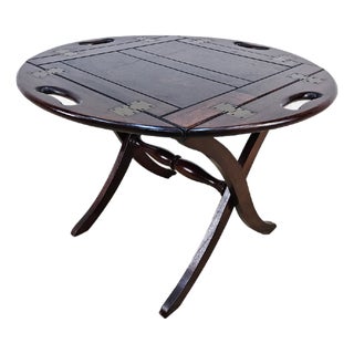 Vintage Mahogany Table, England, 1970s For Sale