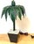Pair of Hollywood Regency Polychromed Tole Palm Tree Topiary Lamps, Circa 1970s For Sale - Image 9 of 14