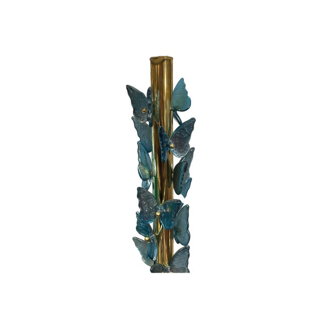 Murano Glass Butterfly Lamp, 1960s For Sale - Image 3 of 4
