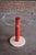 Modern Vintage Post-Modern Glass, Metal and Travertine Drinks Side Table, Italy, 1970s For Sale - Image 3 of 18